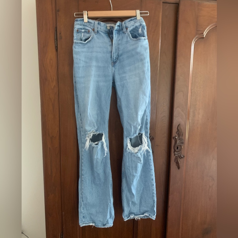 Abercrombie & Fitch womens 90s relaxed high rise jeans